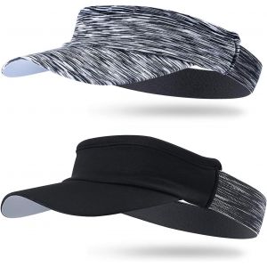 Visière Femme Homme Soleil Bandana Cyclisme Respirant Douce Élastique Casquette Visière Sport Tennis Golf Marathon En Plein Air Uv-Protection Uv Upf 50+.[I1200] - Neuf