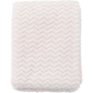 Kalanka-- Petite Couverture Moelleuse Et Chaude, Unisexe, Pour Bébé Et Tout-Petit, Berceau, Poussette,75cmx100cm, Blanc/Ivoire À VaguesU2026 - Neuf