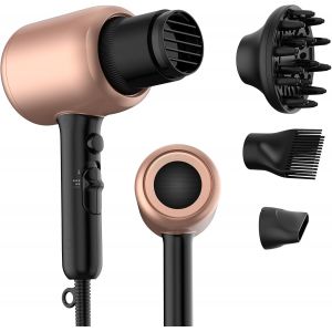 Sèche Cheveux Professionnel 3 En 1, 2000w Seche Cheveux Ionique, Hair Dryer Rapide & Volume, Blow Dry & Style, 3 Températures Et 2 Vitesses Pour Boucle, Ondule, Lisseur - Neuf