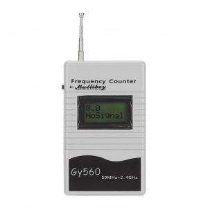 Mini Gooit GY560 Compteur de fr&eacute;quences radio 50Mhz ?2.4Ghz Compteur de fr&eacute;quence portable Outil de mesure de fr&eacute;quence radio - Neuf