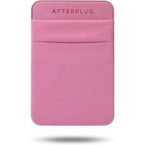 Pochette Adh&eacute;sive &Agrave; 2 Compartiments Pour Ordinateur Portable, Compatible Avec Ssd Portable Externe, Magic Mouse, C&acirc;ble Usb Et Plus - Rose - Neuf