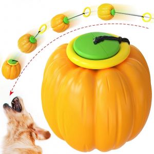 Balle De Lancer De Main De Chien Superma,Balle D'entra&icirc;nement Anti-Morsure Molaireretriever,Fournitures Pour Animaux De Compagnieorange - Neuf