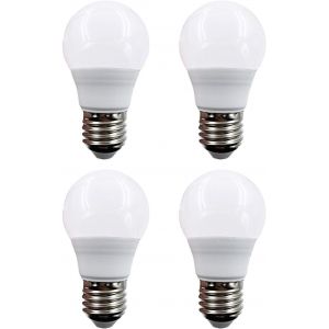 Kalanka-12 V Niedervolt Led Gl&uuml;hbirnen Ac Dc 12v Bis 48v E27 Wei&szlig; 6000k 3w F&uuml;r Off Grid Solar Beleuchtung Marine Boat Rv 12v Innenbeleuchtung 4 St&uuml;cke(3w-Wei&szlig;) - Neuf