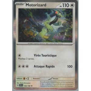 Carte Pokemon - Motorizard - 164/198 - Holo-Rare - Ecarlate Et Violet - - Neuf