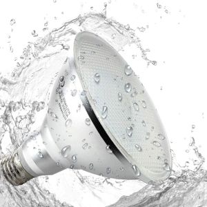 Ampoule Led E27 Par38 15w Blanc Chaud 3000k Réflecteur Set Ip65 Ampoules 180° Angle De Faisceau 1400lm 230v Remplace 150w Lampe Halogène 2 Pièces - Neuf