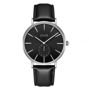 Zivok Mode Unisexe Simple Rond Cadran Quartz Mouvement Hommes Femmes Montre(02) - Neuf