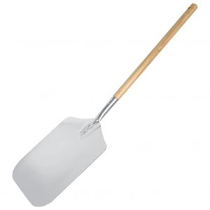 1pc Cuisine Alliage D'aluminium Pelle À Pizza Boulangers Four Restaurant Palette Avec Poignée En Bois Nouveau - Neuf