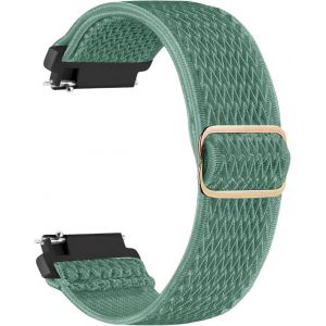 Kal-Bracelet De Montre Élastique En Nylon - 16 Mm, 18 Mm, 19 Mm, 20 Mm, 22 Mm - Bracelet De Rechange Sport Réglable Et Respirant Pour Homme Et Femme - Neuf