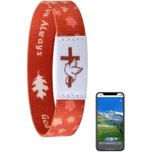 Kal-Femmes Bible Écriture Bracelet Comme Bracelet Biblique Personnalisé Avec Des Versets Bibliques Quotidiens Pour Parfait Catholique, Thanksgiving, Nouvel An - Neuf