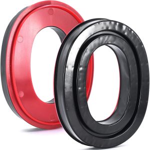Coussinets d'oreille de remplacement compatibles avec 3M Peltor & PROHEAR - Confort am&eacute;lior&eacute; et isolation phonique (paire) Rouge - Neuf