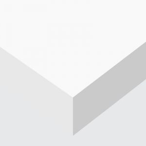 Papier peint autocollant blanc mat Eco - 122 cm x 2.5 m en rouleau - DIMEXACT - Neuf