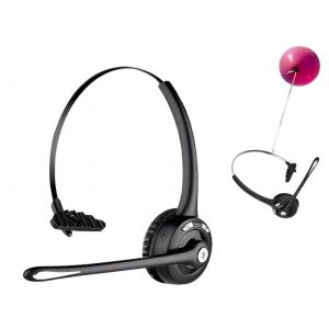 Casque sans fil Bluetooth avec microphone antibruit pour le travail - Neuf