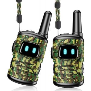 ERYI-Talkie Walkie Enfants, Jouet Garçon 3 4 5 6 7 8 9 Ans Enfant Cadeau 3-8 Ans Garcon Jeux Enfant 3-10 Ans Garçon Fille Talkie-Walkie Jouet Garcon 3-10 Ans Jeu Exterieur Enfant - Neuf