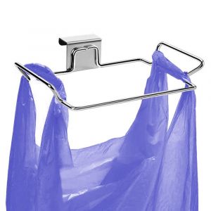 Porte-Sac Poubelle Pour Sacs Poubelle Et Sacs, Porte-Sac Poubelle Pour Portes D'armoires Et Armoires, Grand Support De Sac Poubelle En Acier Inoxydable, Porte-Sac En Plastique Sous L'&eacute;vier - Neuf