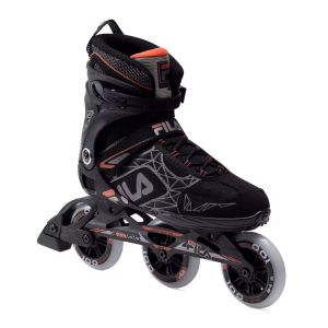Rollers Fila Legacy Pro100 Noir/Rouge Noir 45 1/2 - Neuf