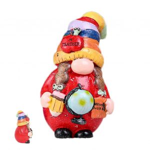 Poupee Naine De Noel Sans Visage En Resine Synthetique, Decoration De Table Naine - Neuf