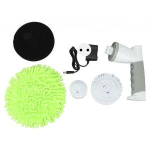 XYONG Brosse de nettoyage electrique, moteur puissant, rotation a grande vitesse, epurateur portatif pour la maison et l'industrie, prise UE AC100-240 V - Neuf