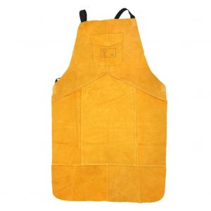 Tablier de soudage en cuir de vachette complet, resistant au feu, protection de securite pour soudeur, travail de forgeron - Neuf