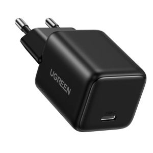 Chargeur Mural Ugreen X512 20&iquest;W GaN 1x USB-C Nero - Neuf