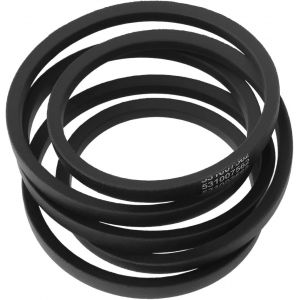 MEVRONISSHOP-1 Courroie de Plateau de Tondeuse &agrave; Gazon 42" 144200 131290 Courroie Entra&icirc;nement de Tracteur &agrave; Gazon Riders Compatible avec AYP Compatible avec Husqvarna Noir - Neuf