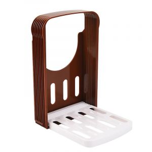 Trancheuse À Pain, Trancheuse À Pain, Machine De Découpe De Pain Grillé Pliable Et Réglable En Abs - Neuf