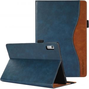 NAERYUT-Coque Pour Lenovo Tab M9 9"" 2023 Etui Pu Cuir Housse De Protection Avec Multi-Angles Support Pour Lenovo Tab M9 2023,Bleu - Neuf