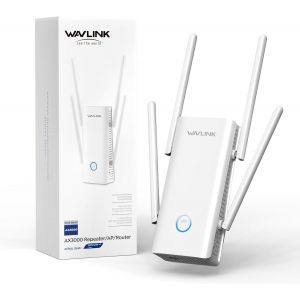 SUBZONAL-Puissant R&eacute;p&eacute;teur WiFi 6, Amplificateur WiFi AX3000,Extender WiFi avec Port Ethernet pour la Maison, Antennes 5 * 5dBi, Couvre jusqu'&agrave; 3000sq.ft, Double Bande (5GHz/2.4GHz) - Neuf