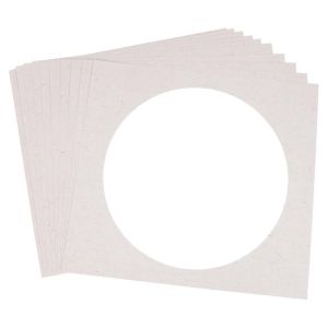 10 Feuilles De Papier De Riz Doux Brut Pr&eacute;-Mont&eacute;,Papier De Riz Brut - Neuf