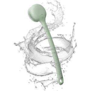 Sjzg-Brosse De Bain &Eacute;lectrique - &Eacute;purateur Corporel &Eacute;lectrique, Brosse De Douche Rechargeable | Gommage De La Peau, Outil De Spa Imperm&eacute;able, Brosse Corporelle De Nettoyage Pour La Relaxation, Le Net - Neuf