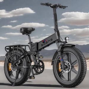 V&eacute;lo &Eacute;lectrique Pliable - Engwe - Engine X - Batterie 48 V 13 Ah - Autonomie 120 Km - Pneus Neige - Neuf