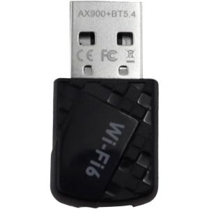 LETNERNY-2 En 1 Usb Ax900Mbps Wi Fi 6 Bluetooth 5 4 Adaptateur Pour Pc Wifi 6 Amélioré Double Bande 2 4Ghz 5Ghz Dongle Réseau Sans Fil Pour Windows 11 10 7 - Neuf