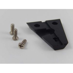 vhbw Socle V-mount compatible avec Sony DSR-370K1, DSR-300PK, DSR-370, DSR-300PL appareil photo, cam&eacute;scope - Neuf