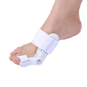 Correcteur D'oignon Orthop&eacute;dique (Lot De 2), Attelle Pour Oignon, Soulagement De La Douleur Au Pied, Correcteur D'hallux Valgus Ajustable - Blanc - Neuf