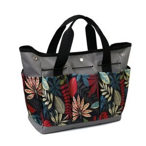 Sac à outils de jardin en toile, sac de jardin robuste, sac de rangement pour outils à main de jardin d'herbes - Neuf