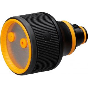 T&iquest;&ordm;te de Pistolet Pulv&iquest;&iquest;risateur pour Douches multiples, &iquest;&iquest; 3 Fonctions, avec Sch&iquest;&iquest;ma de Jet, de Douchette et de Bruine, D&iquest;&iquest;bit r&iquest;&iquest;glable en continu, Taille universelle, Noir/Orange, 1059236 - Neuf