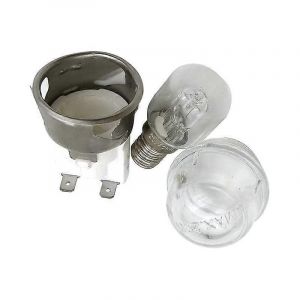 2set E14 R&eacute;sistance &Agrave; Haute Temp&eacute;rature 300 Celsius 250v 25w Lampe De Four,Support De Lampe De Four,&Eacute;clairage Du Four C - Neuf