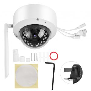 Camera dome de surveillance CCTV avec interphone Wifi haute definition 100-240 V 1080p et vision nocturne - Neuf