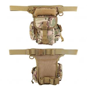 Sac banane portable pour le sport en plein air, la randonnee, le voyage, le cyclisme, le camping (camouflage) - Neuf