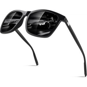 Lunettes De Soleil Homme Femme Polarisée Al-Mg Métal Retro Sport Uv400[Lunettes83] - Neuf