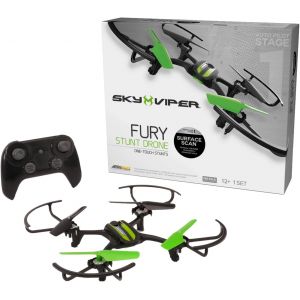 Letnerny-Sky Viper Fury Stunt Drone Avec Technologie D'analyse De Surface, Firmware De Qualité Professionnelle Offrant Un Vol Simple Et Stable Pour Les Débutants Et Les Amateurs, Avec Capteur-Giochi Preziosi - Neuf