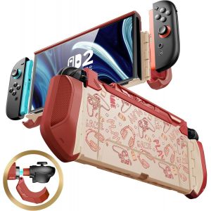 Coque pour Nintendo Switch 2 (2025) [Série Blade] Protection Robuste Dockable Poignée TPU [Joy-Con à Retrait Rapide] Accessoires Switch 2 Étui pour NS 2 7,9 Pouces (Noir) - Neuf