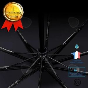 Parapluie - Confo® - Automatique - 10 Os - Pliable - Vinyle Crème - Neuf