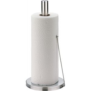 Eryi-Porte-Rouleau De Cuisine Vertical, Également Pour Rouleaux Épais, Porte-Rouleau De Papier Hauteur 33,5 Cm, Rollo, Acier Inoxydable Mat - Neuf