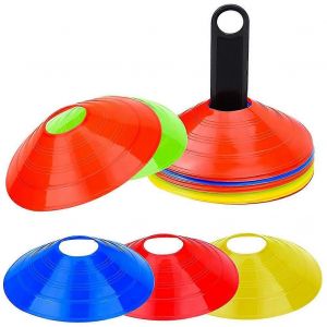 Fournitures Et &Eacute;quipement D'entra&icirc;nement De Football Entra&icirc;nement De Marquage Disques Sports Marketing Disques Pour Football 20 Pcs - Neuf