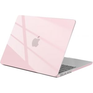 acdsgd-Coque Compatible avec MacBook Pro 14 Pouces 2026 2025 2024-2021 M5 M4 M3 M2 M1 Pro Max A3434 A3112 A3185 A3401 A2918 A2992 A2779 A2442 Housse Plastique &Eacute;tui Rigide Protection - Cristal Rose - Neuf