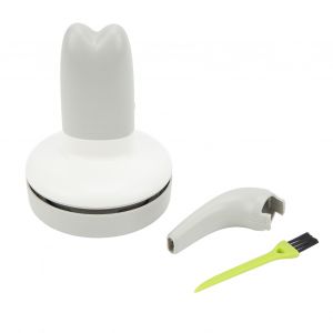 Mini aspirateur de bureau portable, efface-poussiere, balayeuse a confettis, gris - Neuf