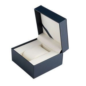 Coffret À Montres En Cuir, Bleu 2 Pièces Coffret À Montres Antichoc, Boîte De Présentation/Boîte De Rangement Pour Les Amateurs De Montres - Neuf