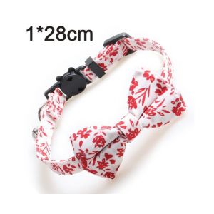 Charmants Colliers Pour Animaux De Compagnie Pour La Saint-Valentin Avec Noeud Papillon Amovible - Motif Coeur Pour Chiens Et Chats - Neuf