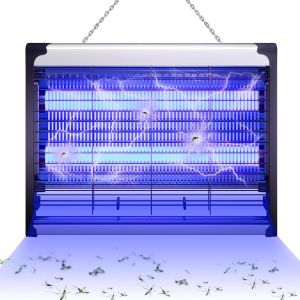 Lot de 2 Guirlande Solaire Exterieur, Totale 16m 160LED Lumineuse Étanche, 8 Modes Décoration pour Jardin Terrasse Cour Noël Mariage Fête, Blanc Chaud - Neuf