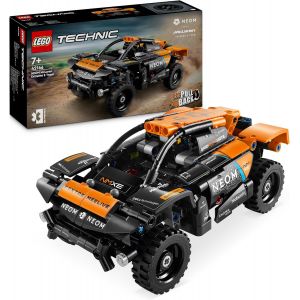 ERYI-Technic Neom Mclaren Extreme E Race Car, Jouet De Voiture À Rétrofriction Pour Enfants, À Construire, Cadeau Technique Pour Garçons Et Filles Dès 7 Ans 42166 - Neuf